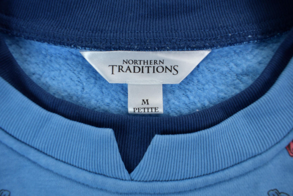 Vintage 1990s Northern Traditions Crewneck Sweatshirt Made In USA