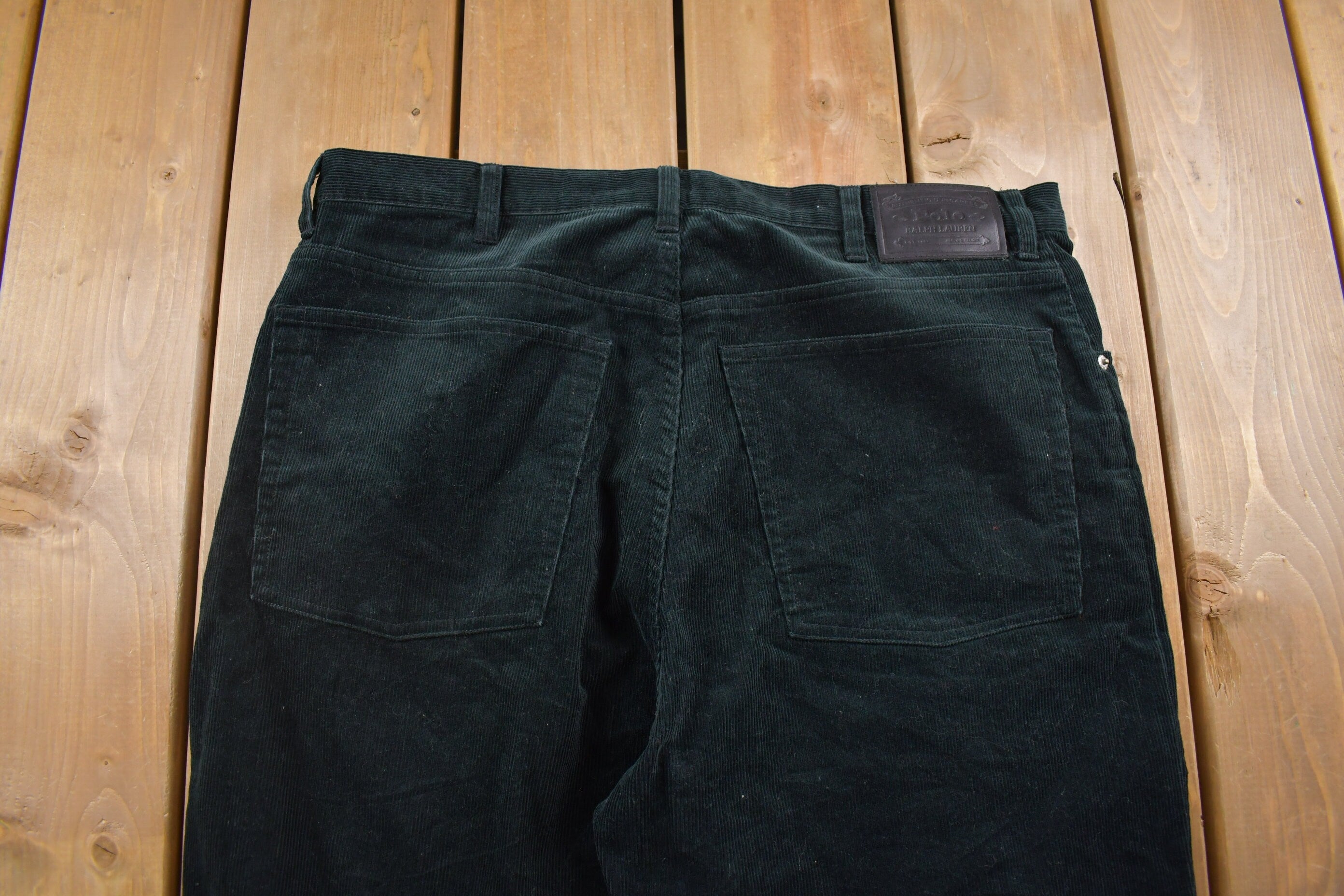 Vintage 1990's Polo Ralph Lauren Corduroy Trousers 36 x 31