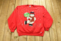 Vintage 90's "Let It Snow" Christmas Sweater , 90s Holiday Crewneck , Russell Athletics , Made In USA , Winter Wear , Festive Graphic Print