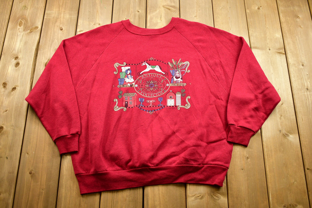 Vintage Antique Collection Graphic Crewneck Sweater