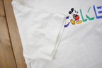 Vintage 1980s Mickey Mouse Embroidered Disney T-Shirt