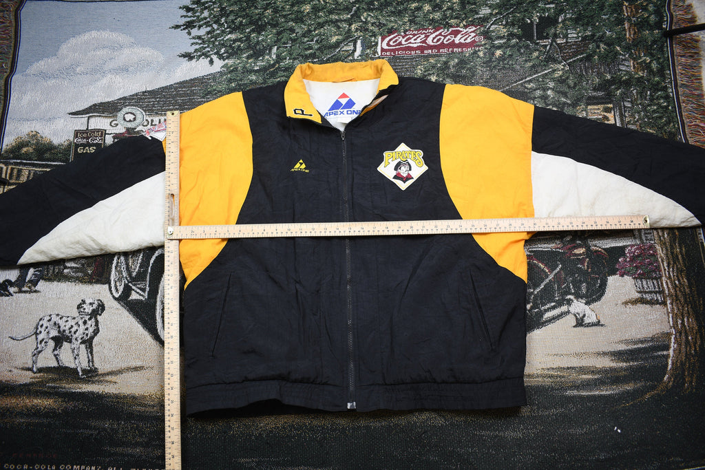Vintage 1990s Pittsburgh Pirates MLB Apex One Puffer Jacket