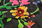 Vintage 1990s Floral Denim Jean Jacket