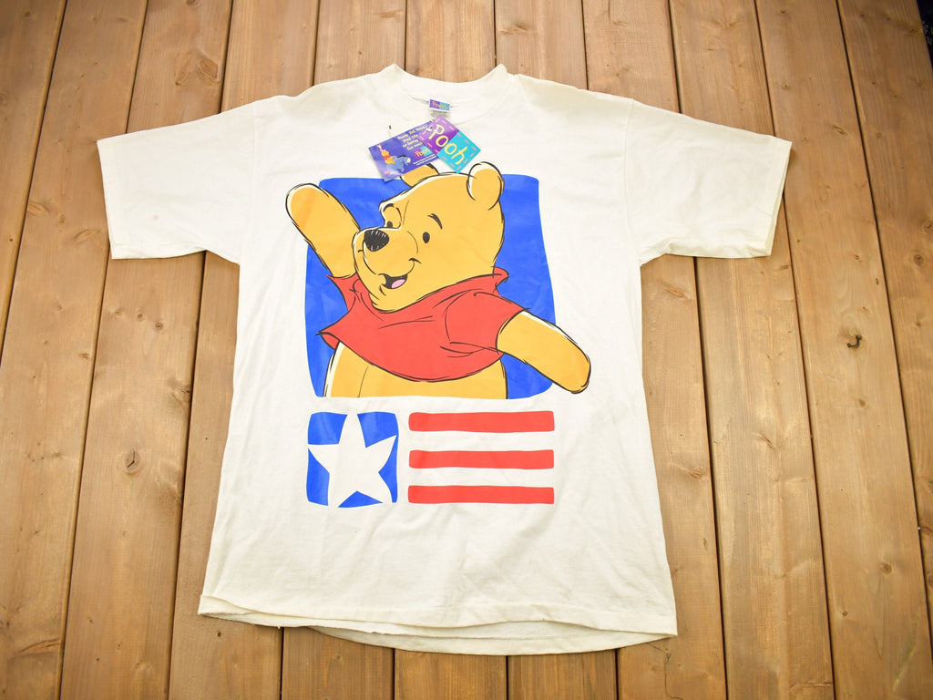 Vintage 1990s Deadstock Winnie The Pooh Cartoon Promo T-Shirt