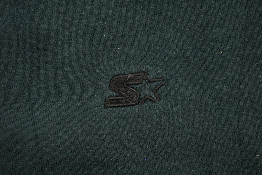 Vintage 1990s Blank Black Starter Crewneck Sweatshirt
