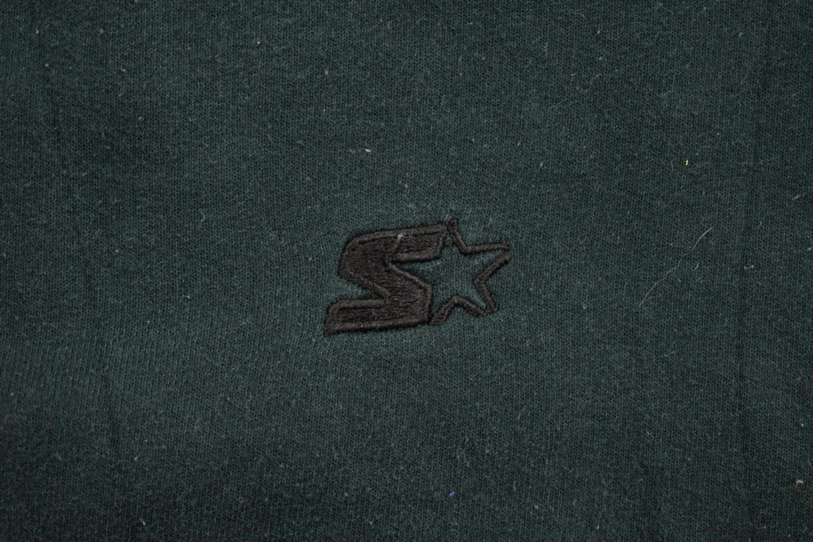 Vintage 1990s Blank Black Starter Crewneck Sweatshirt