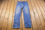 Vintage 1990's Rustler's Basic Blue Jeans 32 x 33