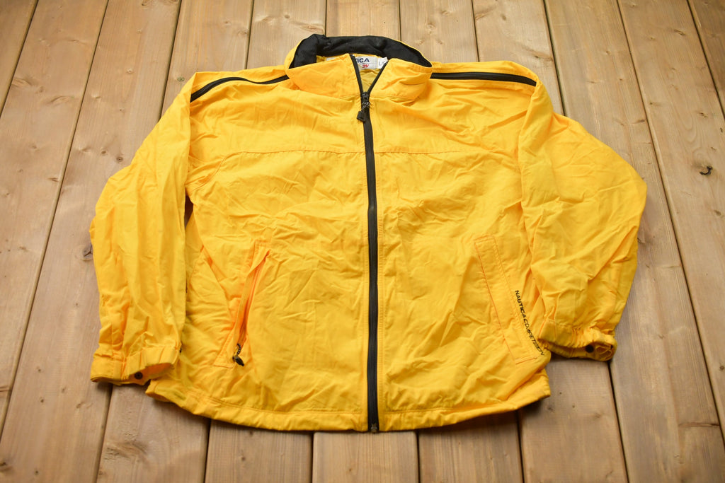 Vintage 1990s Nautica Competition Sailing Windbreaker Jacket