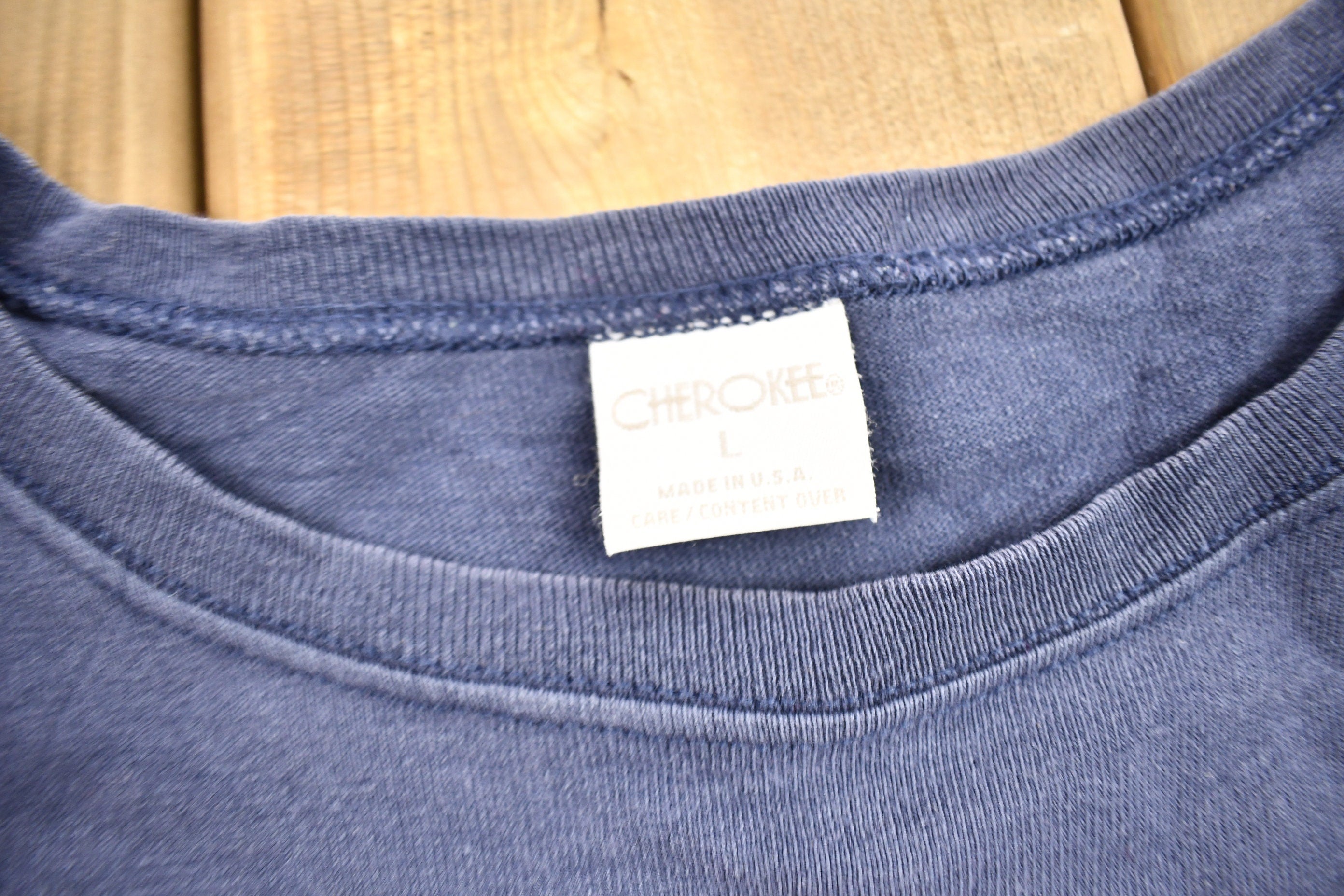 Vintage 1990s Cherokee Clothing Long Sleeve T-Shirt
