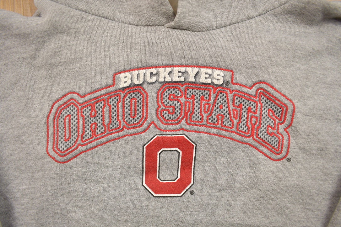 Vintage 1990s Ohio State Buckeyes Collegiate Graphic Hoodie