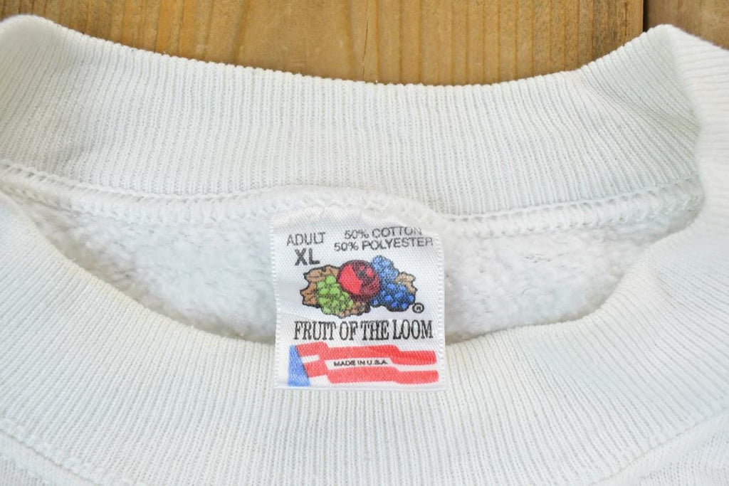 Vintage 1990s Trust In Jesus Norristown Pennsylvania Crewneck Sweatshirt
