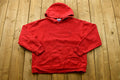 Vintage 90's Reebok Embroidered Hooded Sweater