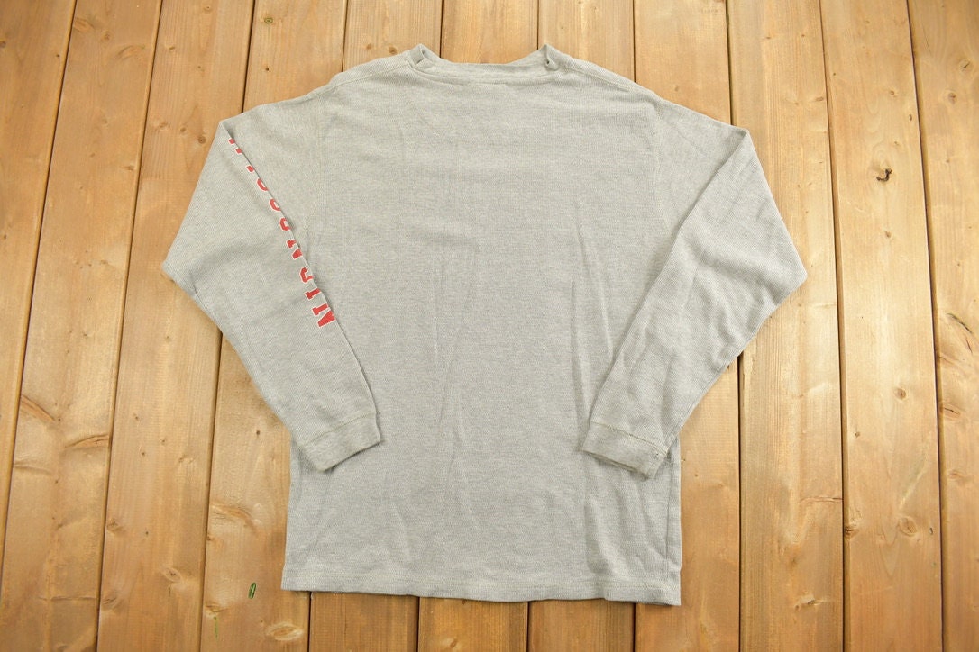 Vintage 1990s University Of Wisconsin Collegiate TSI Crewneck