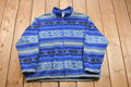 Vintage 1990s Fleece Zip Up Sweater