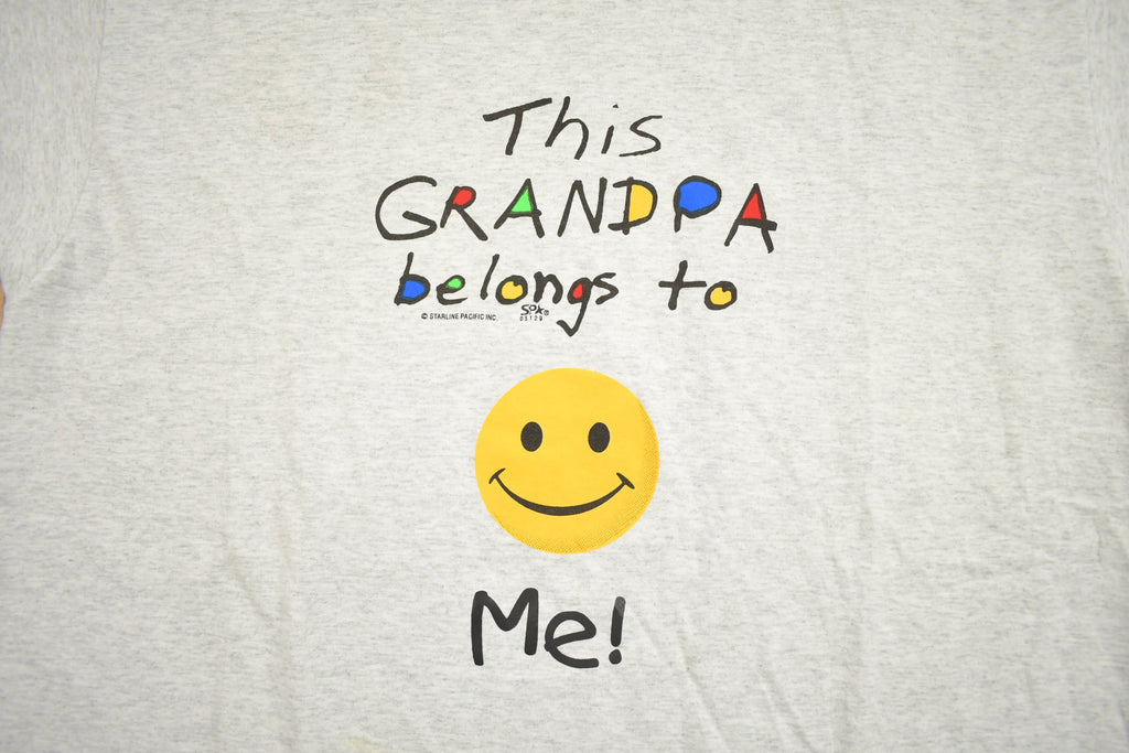 Vintage 1990s Grandparents Theme Graphic T Shirt