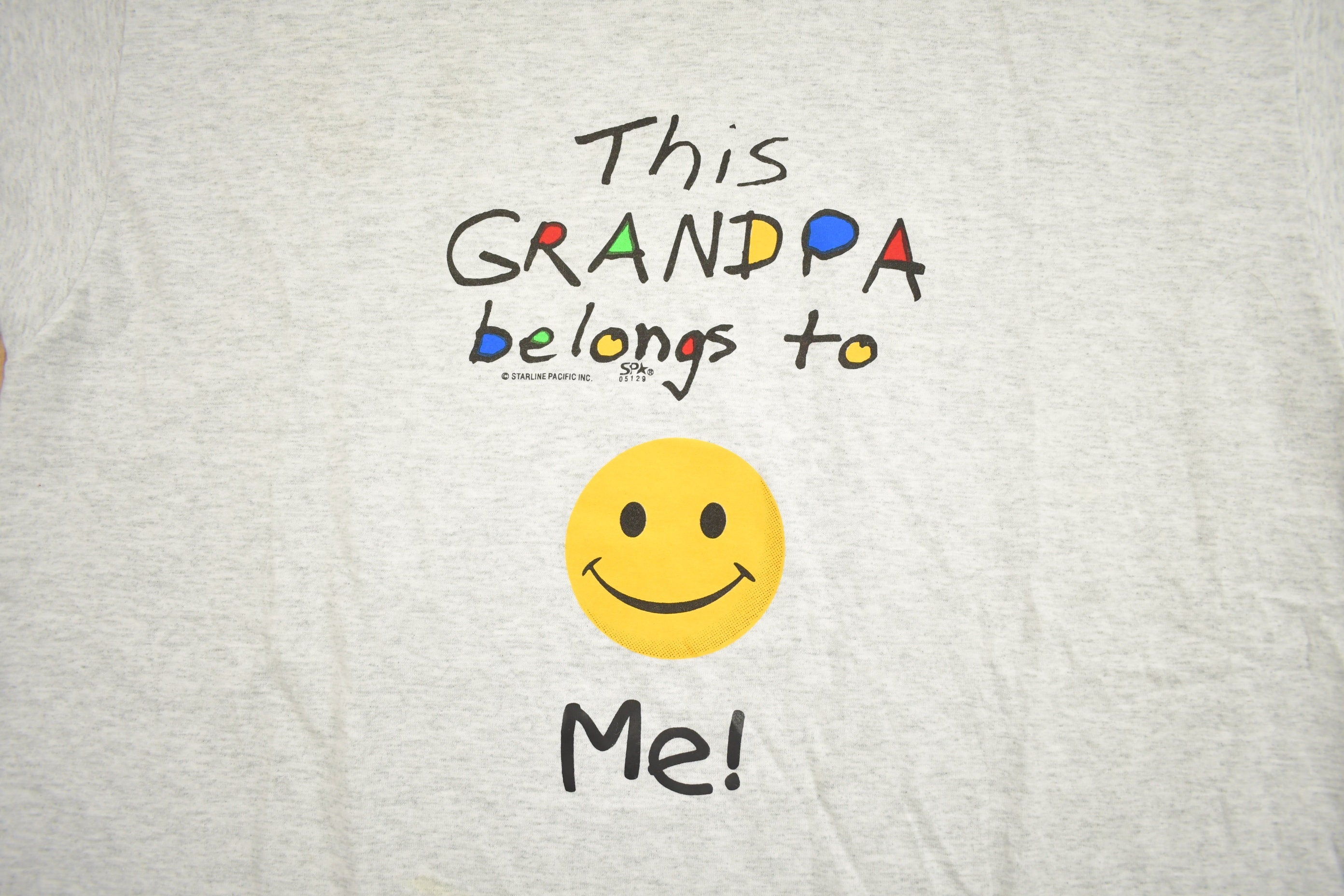 Vintage 1990s Grandparents Theme Graphic T Shirt