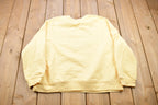 Vintage 1990s Floral Double Collar Crewneck Sweatshirt