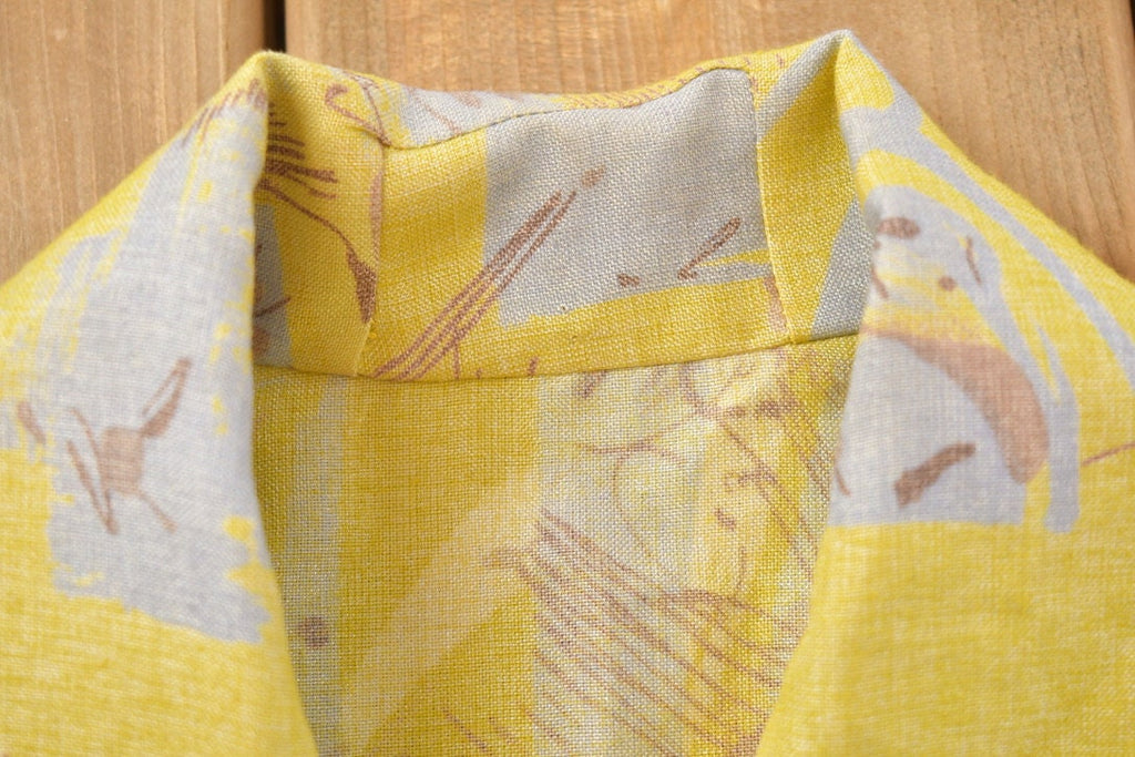 Vintage 1980s Abstract Pattern Blazer Jacket