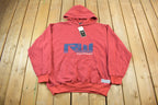 Vintage Deadstock Y2K Rocawear Embroidered Hoodie Size L
