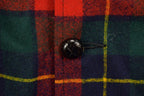 Vintage 1970s Pendleton Plaid Button Blazer Shirt