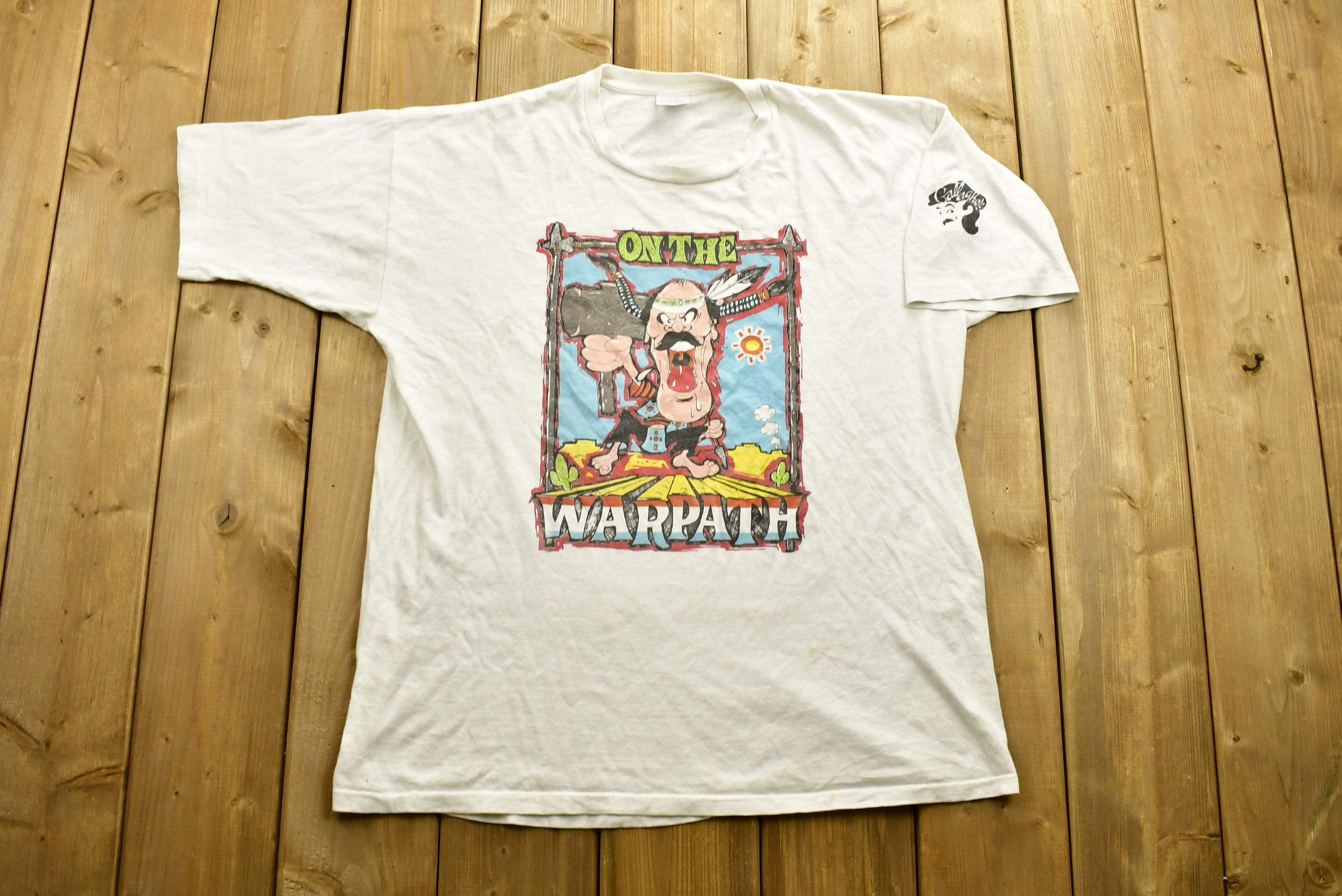 Vintage 90's Gallagher On The War Path T-Shirt