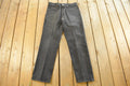 Vintage 1990s Levi's 505 Regular Straight Fit Starched Denim Jeans Men's Size 32 x 30