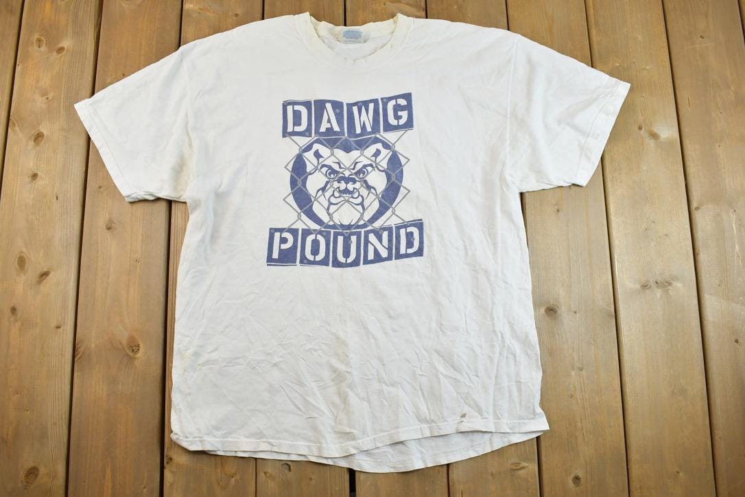 Vintage 1990s Dawg Pound Souvenir T-Shirt