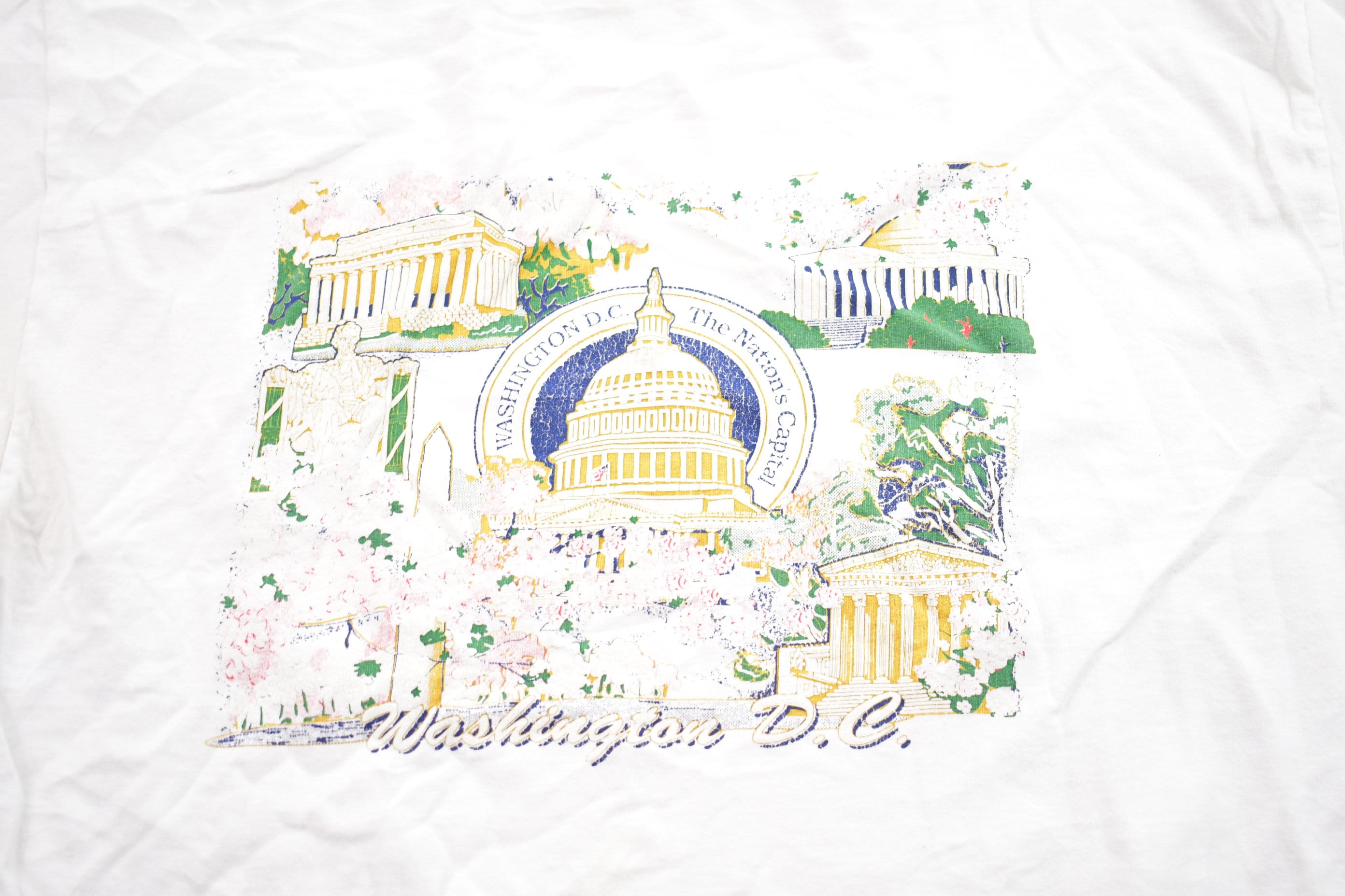 Vintage 1990s Washington DC Graphic T-Shirt