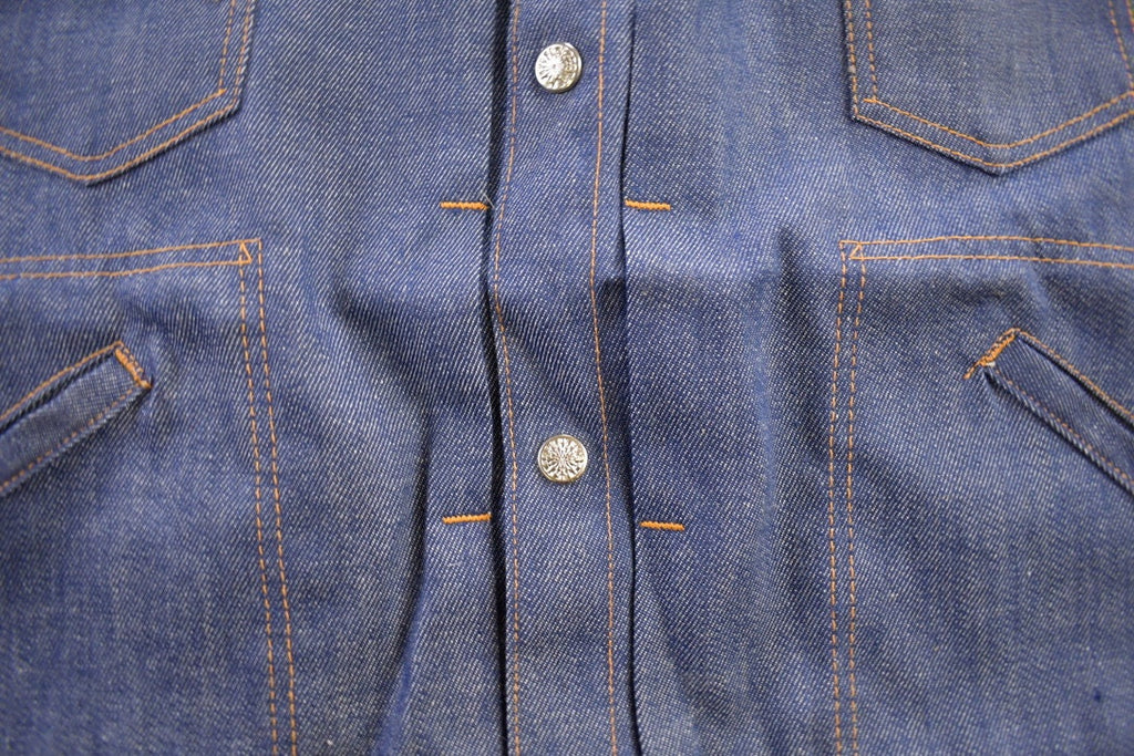 Vintage 1970s Ranchcraft Raw Denim Jacket