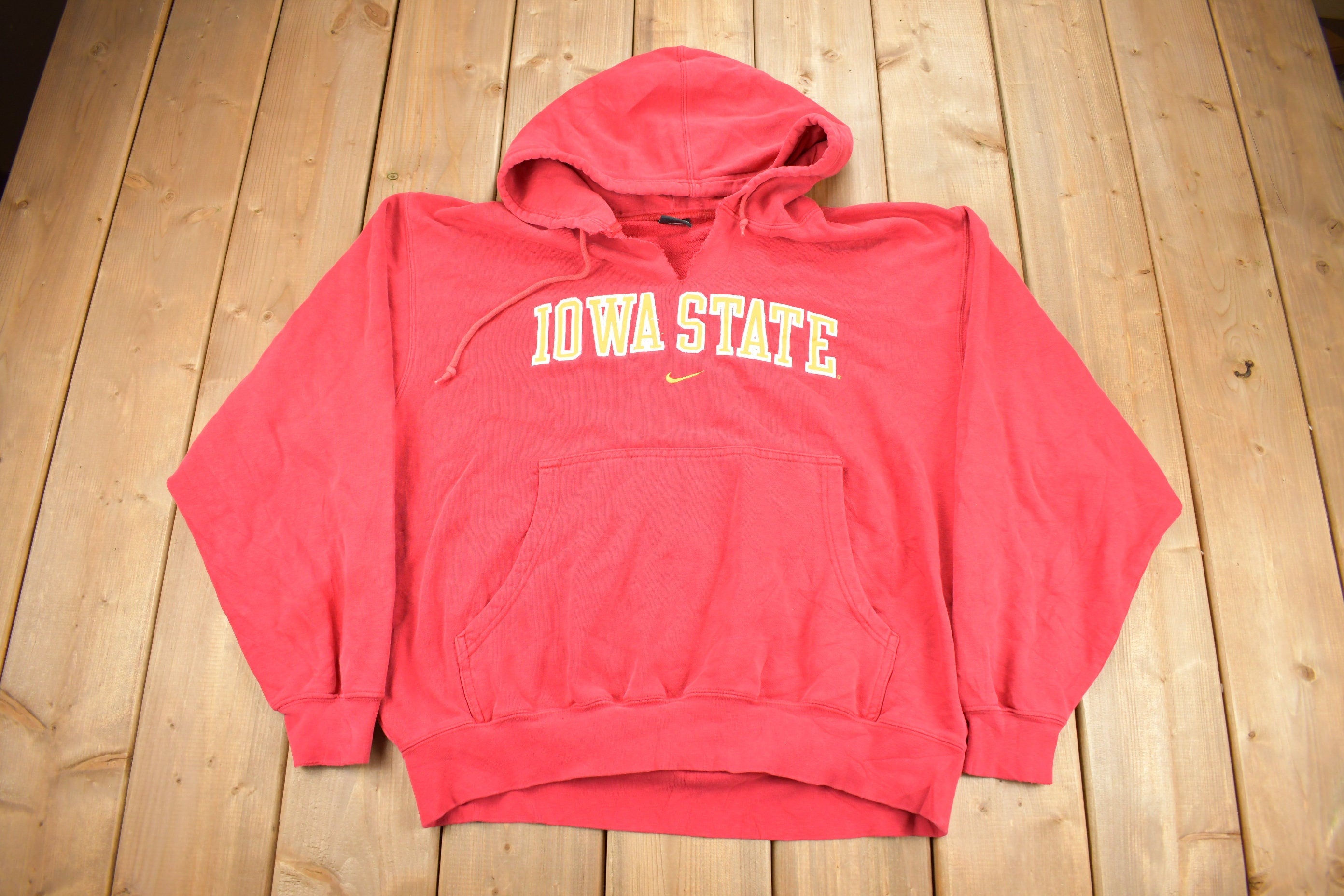 Vintage 1990s University of Iowa State Collegiate Nike Hoodie