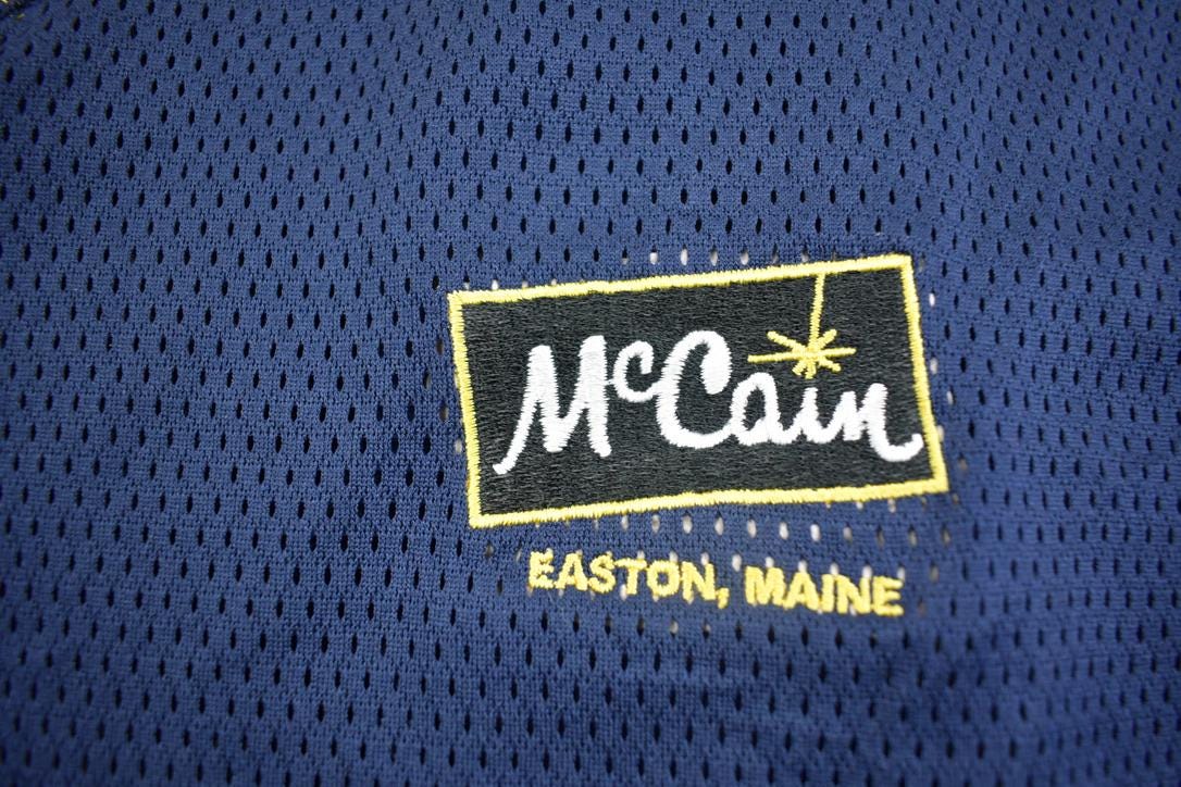 Vintage 1990s Mccain Champion Embroidered Easton Maine Baseball Jersey