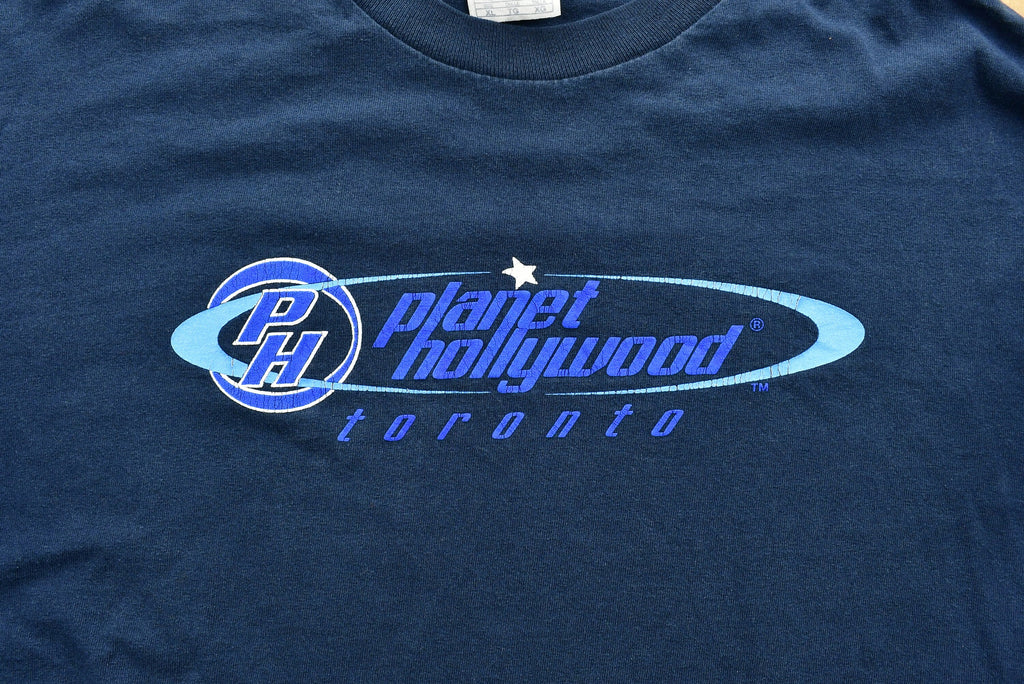 Vintage 1998 Planet Hollywood Toronto Longsleeve T-Shirt