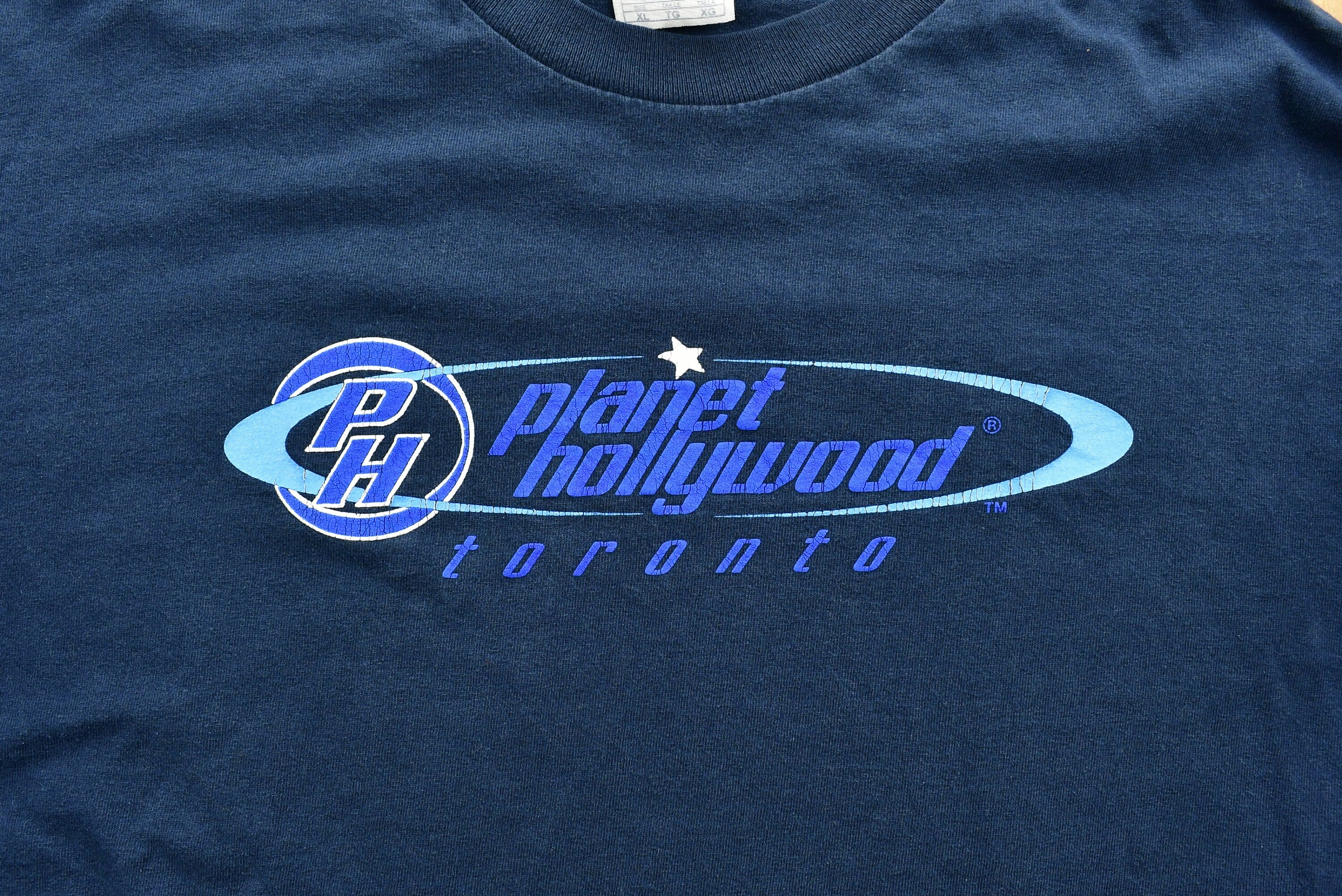 Vintage 1998 Planet Hollywood Toronto Longsleeve T-Shirt