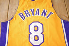 Vintage 2001 Deadstock Kobe Bryant Los Angeles Lakers #8 Nike Team Jersey Men's Large