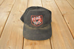 Vintage 1990s Dodge Ram Fear This Snap Back Hat  OSFA  90s Hat  Vintage Snap Back  Souvenir Cap  Embroidered