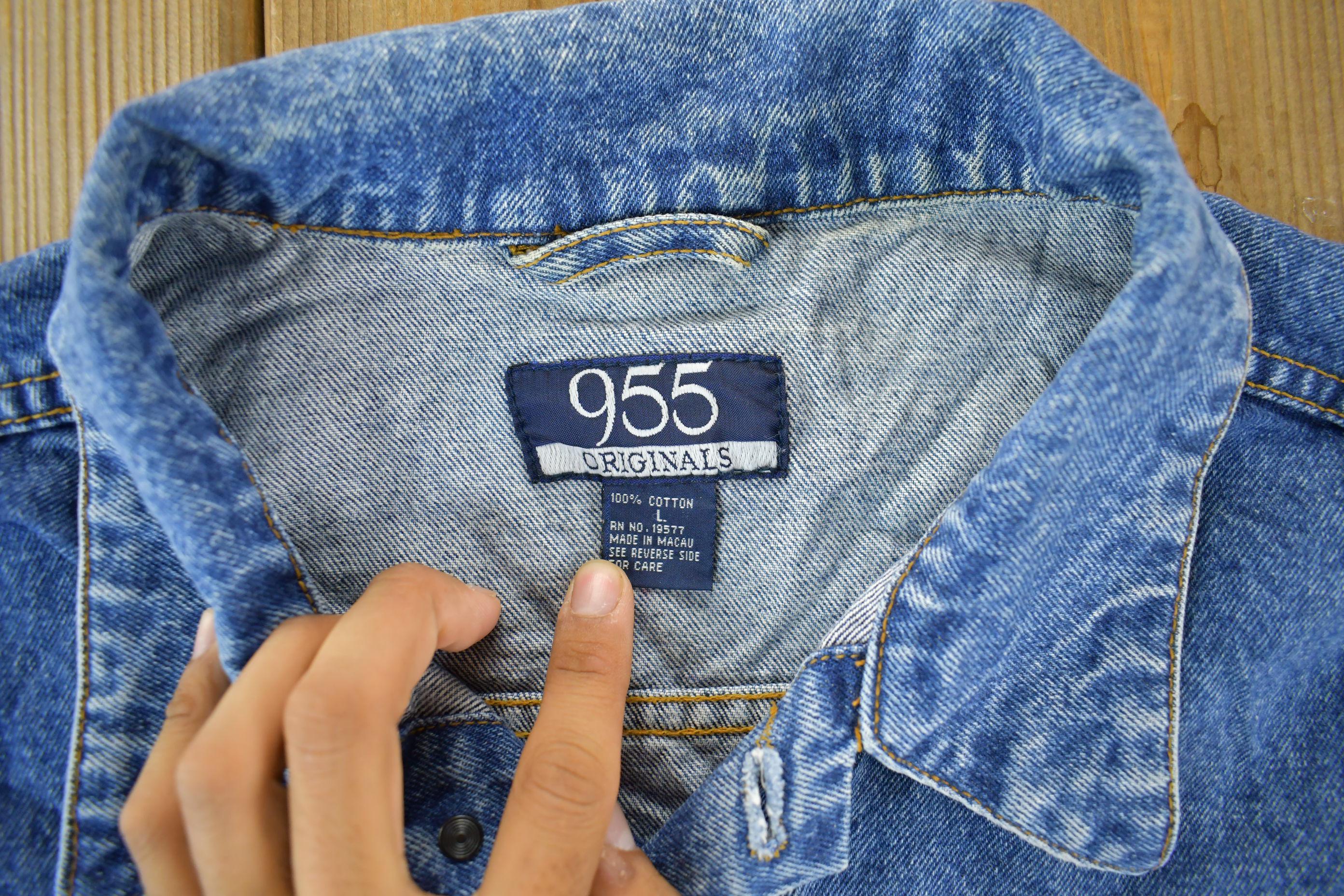 Vintage 2000s 955 Originals Denim Jean Jacket Men's M-L
