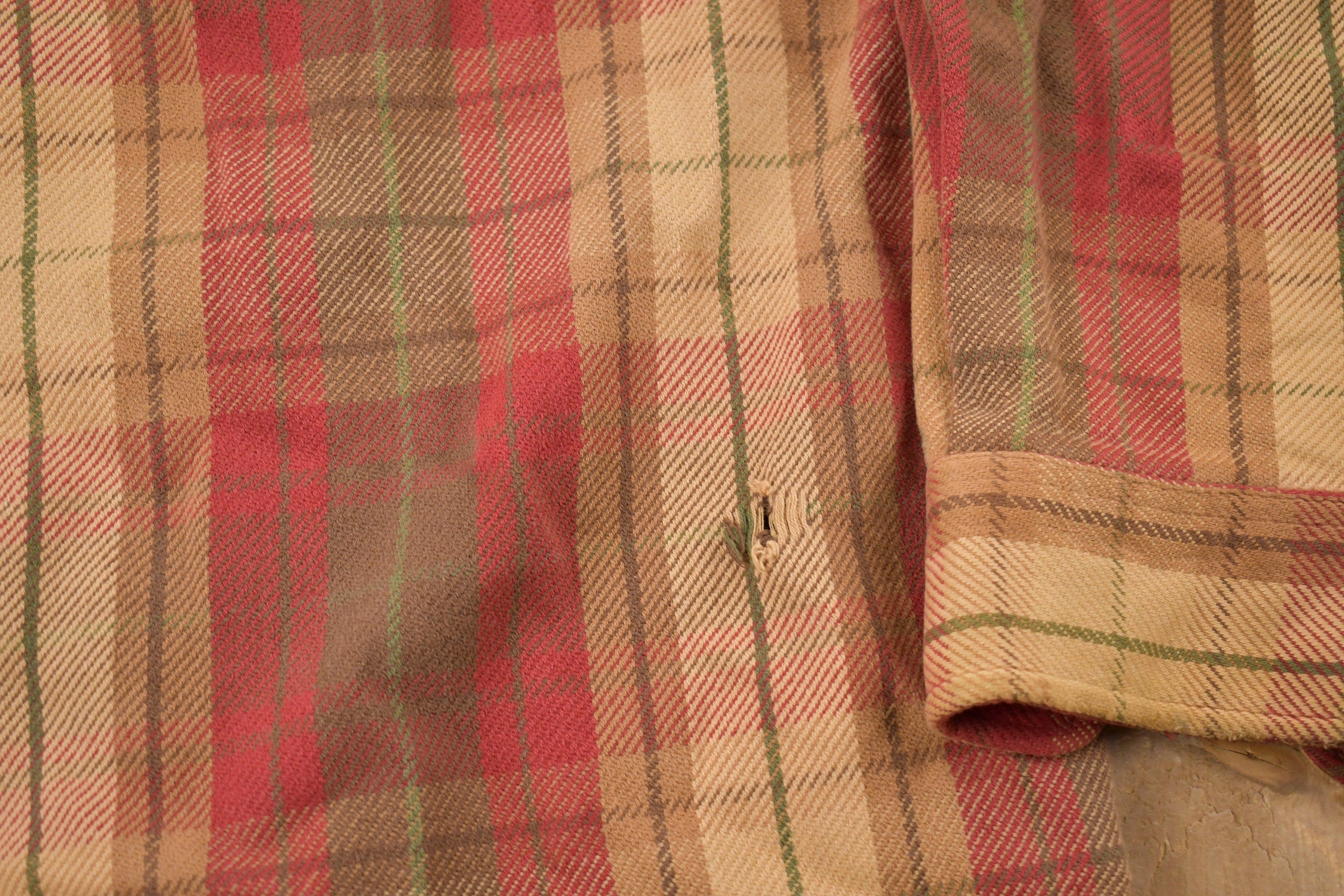 Vintage 1990s Authentic Plaid Button Up Shirt