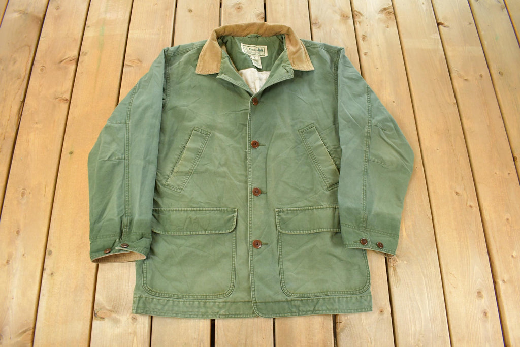 Vintage 1990s L.L. Bean Lined Barn Chore Jacket Men's Medium