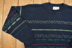 Vintage 1990s Great Canadian Knitted Crewneck Sweater