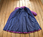 Vintage 1980s Gallery Purple Women's Puffer Jacket
