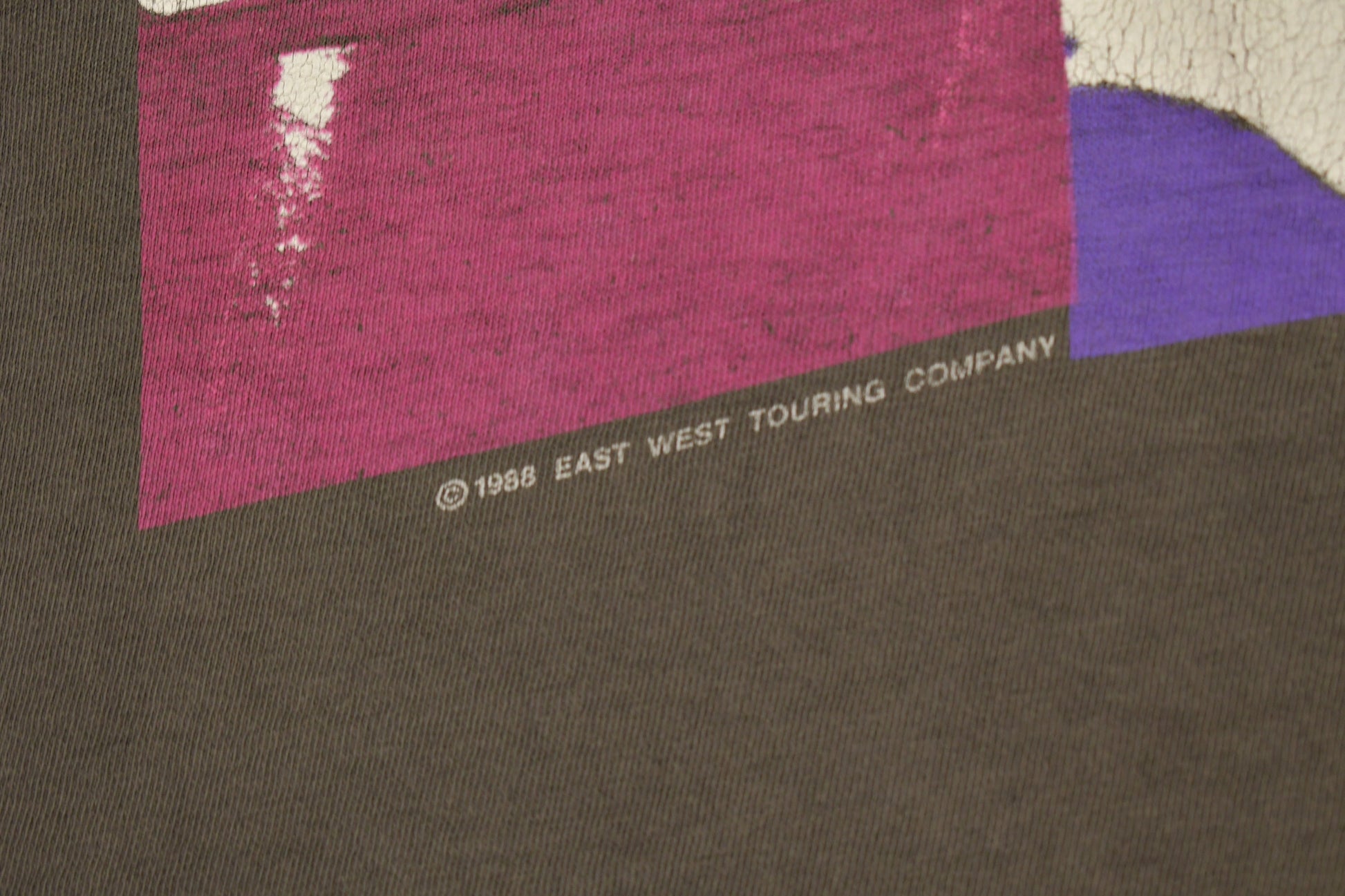 Vintage 1988 Bob Dylan Tour Graphic T-Shirt Band Tee / Single Stitch / Made in USA / 90s T-shirt / Premium Vintage