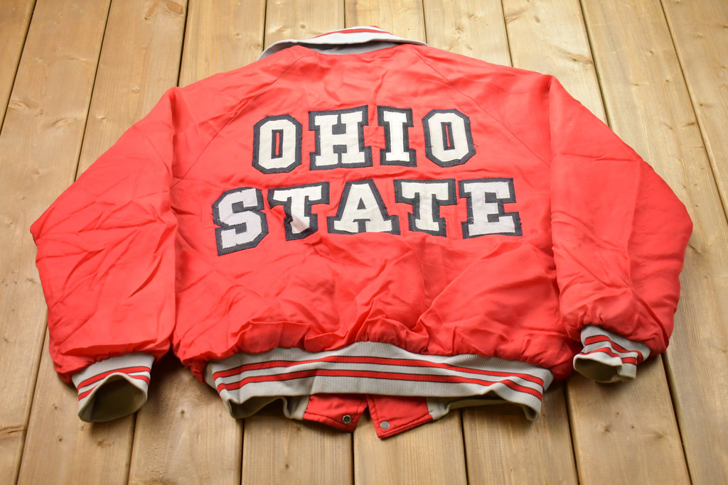 Vintage 1980s University of Ohio State Buckeyes Collegiate Jacket