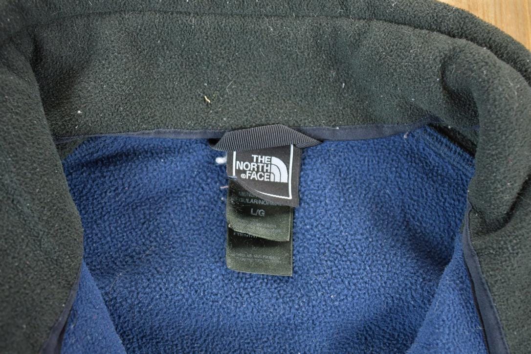 Vintage 1990s The North Face Fleece Outdoorsman Sweater  90s Sweater  Streetwear  Hiking  Fleece Zip up