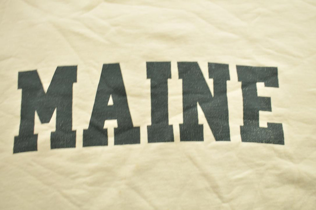 Vintage 1990s University Of Maine Champion Reverse Weave Sweatshirt  Vintage Champion  Embroidered  Sportswear  Dock Square