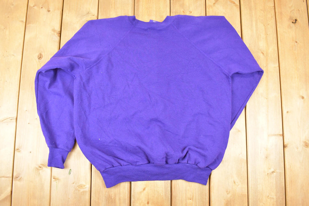 Vintage 1990s JE Morgan Blank Crewneck Sweatshirt Women's XL
