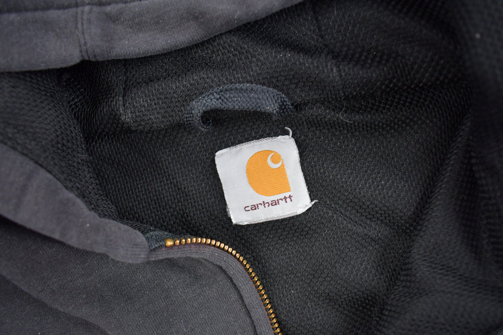 Vintage 1990s Carhartt Thermal Lined Heavy Weight Zip Up Hoodie