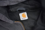 Vintage 1990s Carhartt Thermal Lined Heavy Weight Zip Up Hoodie