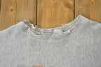 Vintage 1990s Chicago Bears Distressed Logo 7 Reverse Grain University Collegiate Crewneck