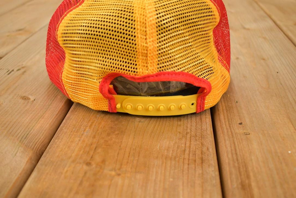 Vintage 1980s Malco Tools Snapback Trucker Hat /