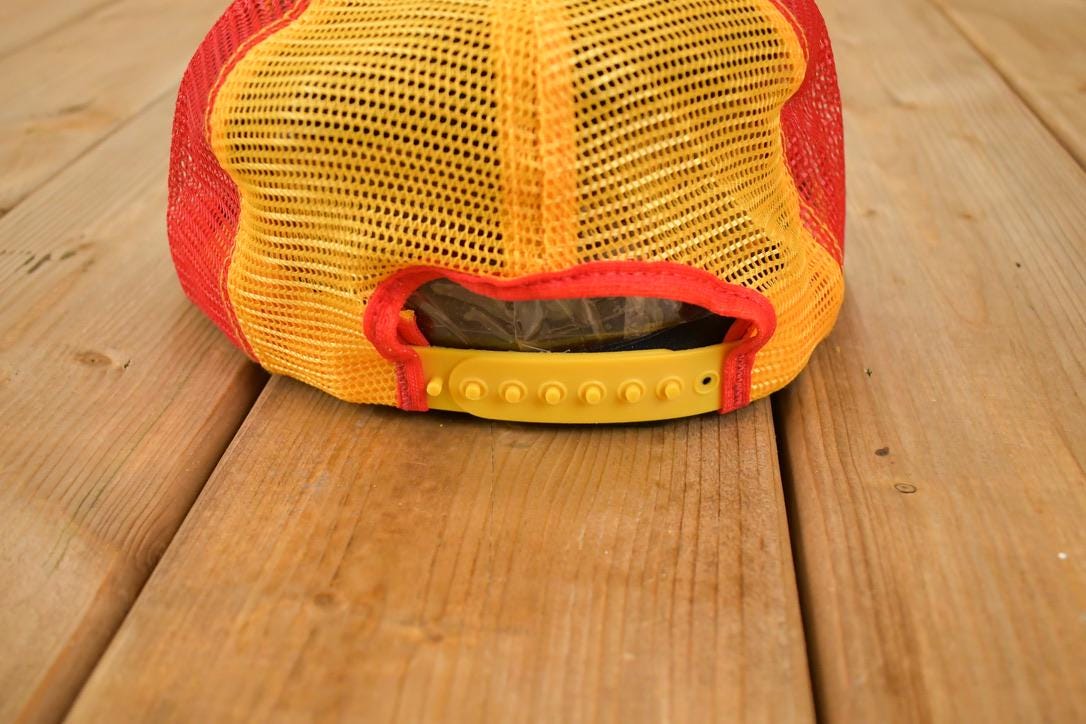 Vintage 1980s Malco Tools Snapback Trucker Hat /